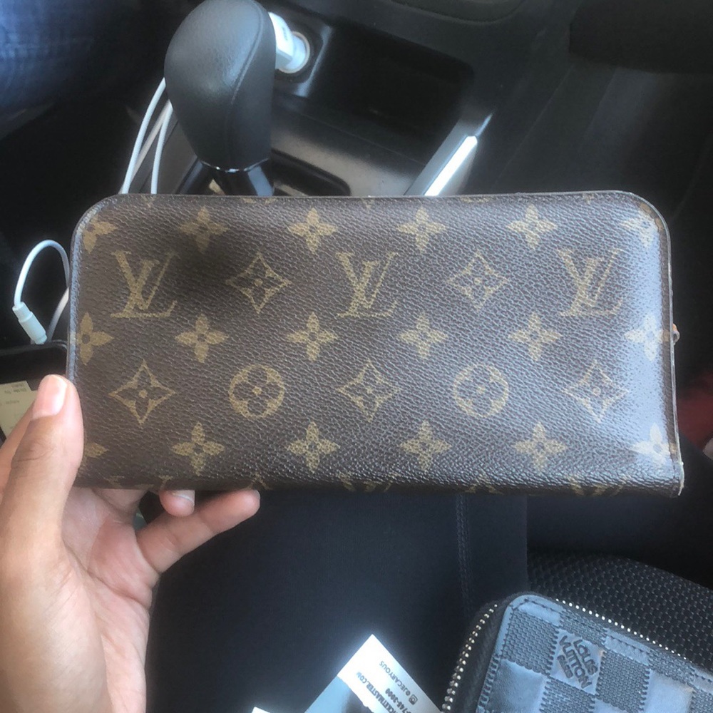 Louis Vuitton wallet.